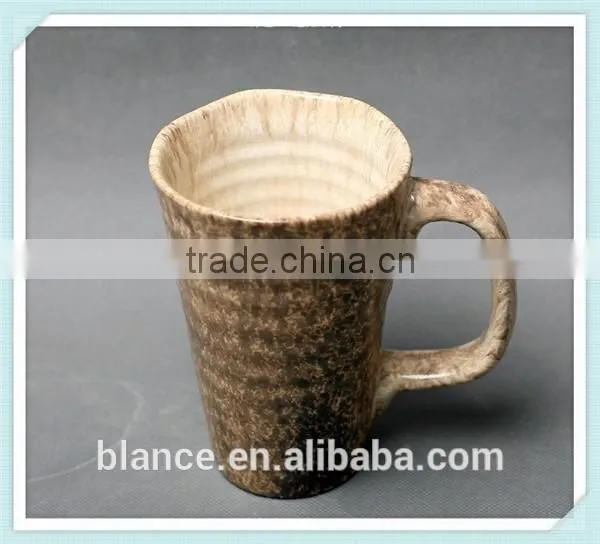 handmade pottery coffee mug in big size