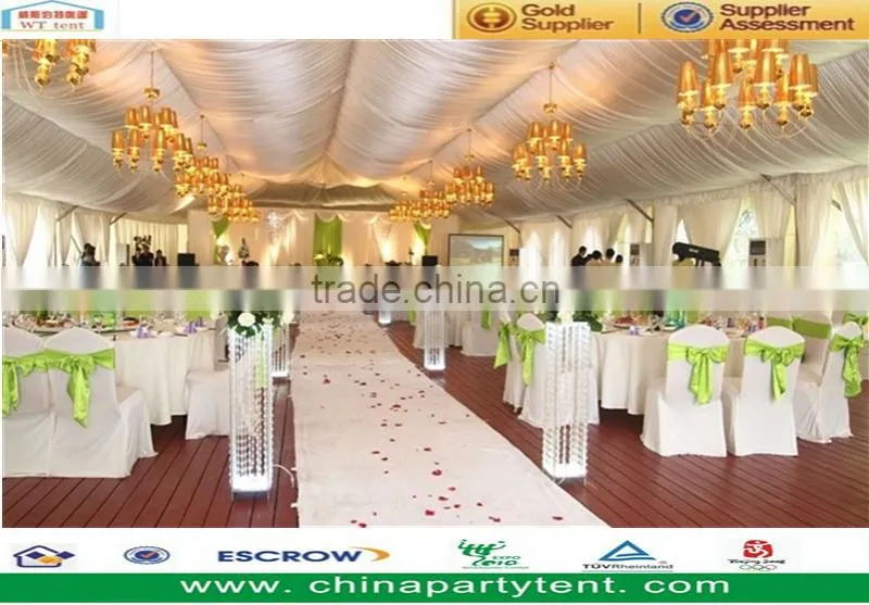 Outdoor luxury tent party wedding tents with pvc
