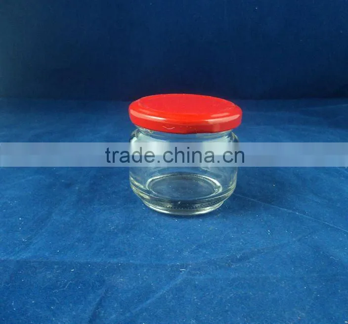 glass jar for chutney, glass fermented bean curd jar