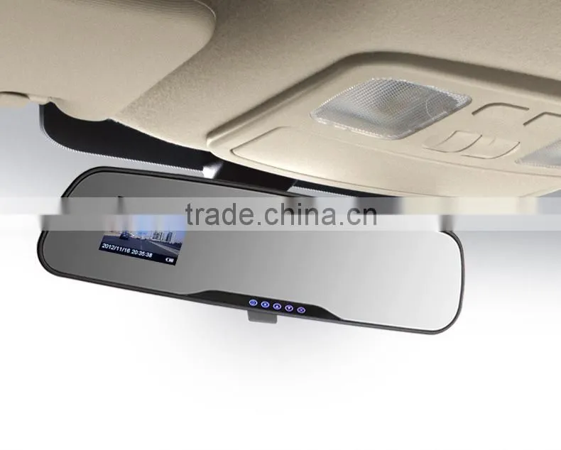 Rearview Mirror Car DVR , Car Black Box Camera