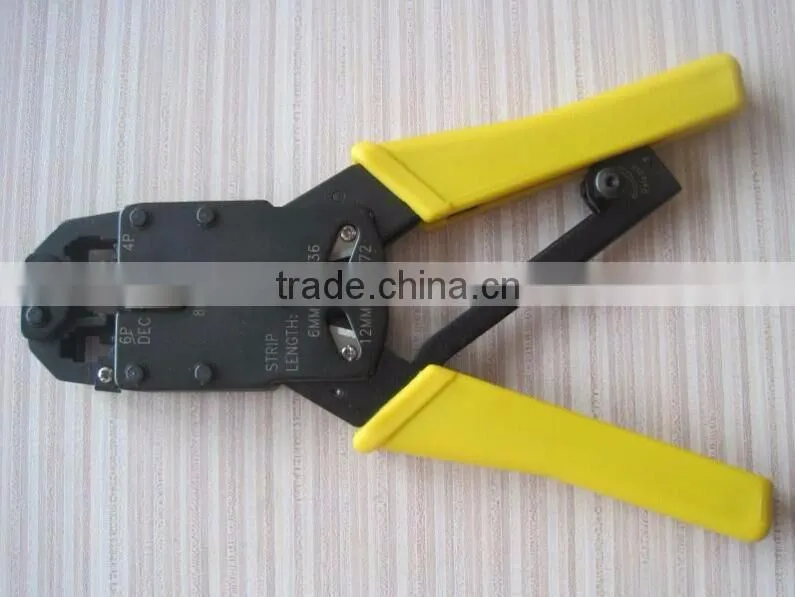 LSDbrand Manual network tools for telecom rj45 rj10 rj11/12 network cable crimping tools LS-200R