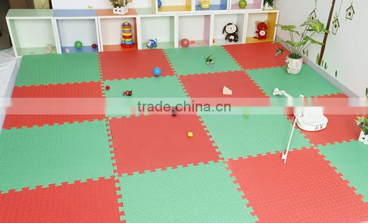 EVA gym interlock anti-slip foam mat