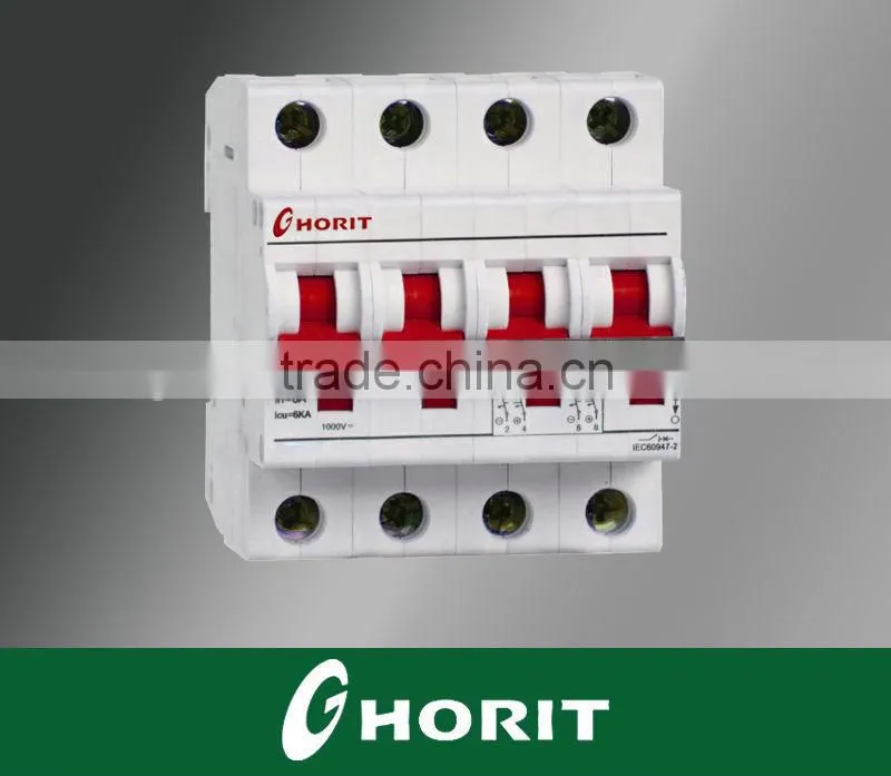 DC Circuit Breaker For Solar System Light Switch 110V