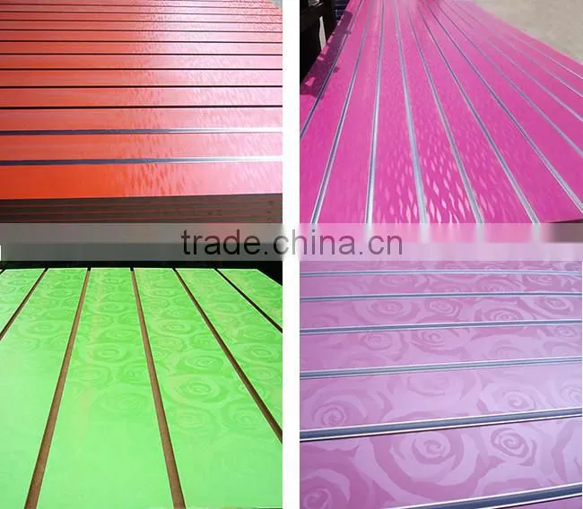 PVC Coated MDF Board , PVC Coating MDF