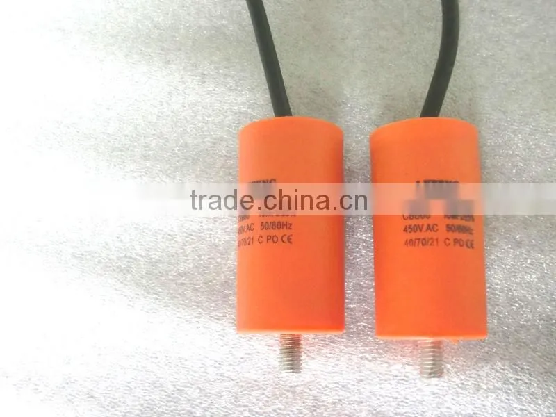 white plastic & aluminum shell LEFENG brand cbb60 cbb65 cbb61 cd60 series capacitor 5-120uf 250-500vac