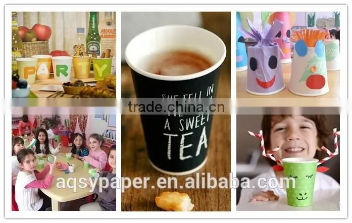2016 new design cheap disposable ripple wall paper cups for coffee