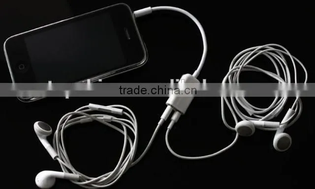 Universal 3.5mm 1 Male to 2 Female Couple Line Earphone Audio Headphone Splitter Adapter Cable