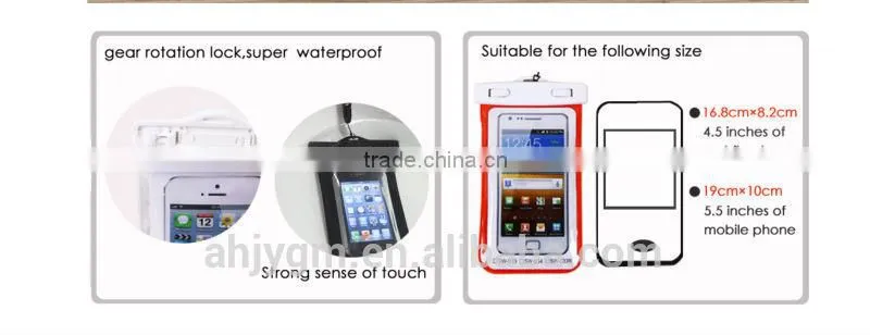waterproof plastic bag.