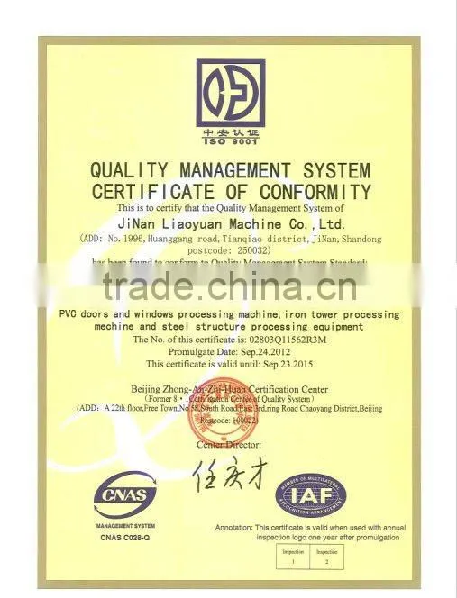Promotion !!Best Quality 4-corner Vertical Upvc Windows Welding Machine
