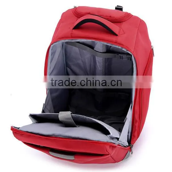 2015 Hot Sale Good Quality Fashion Rolling Backpack