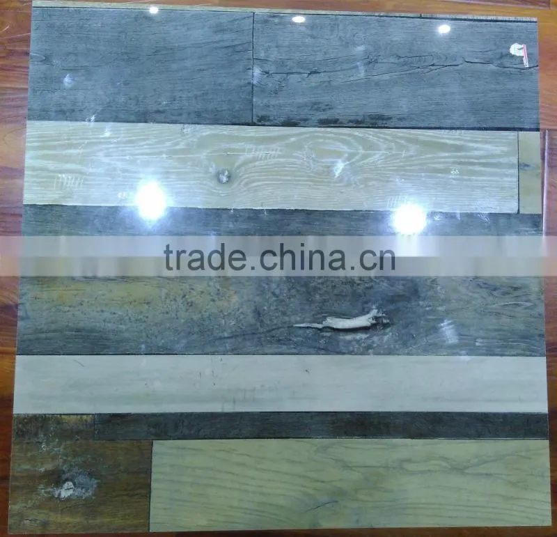 modern design wood look full polished glazed wooden floor tile