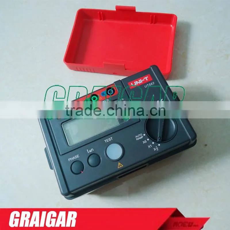 Digital RCD (ELCB) Testers UNI-T UT582 AUTO RAMP function Leakage Circuit Breaker leakage protection switch tester