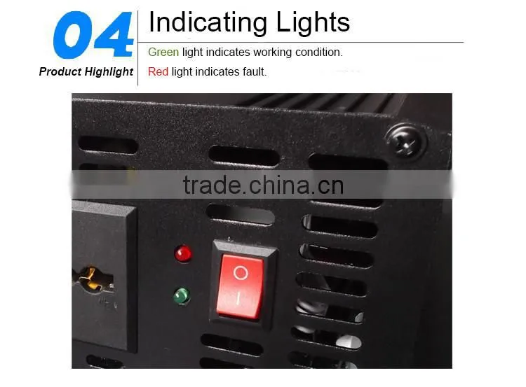 12V 220V ac to dc 500W modified sine wave inverter power home inverter with UPS
