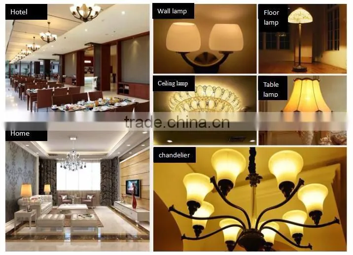 Mobile wireless remote control E27 holder 5-9 W easy install Foshan LED light bulbs