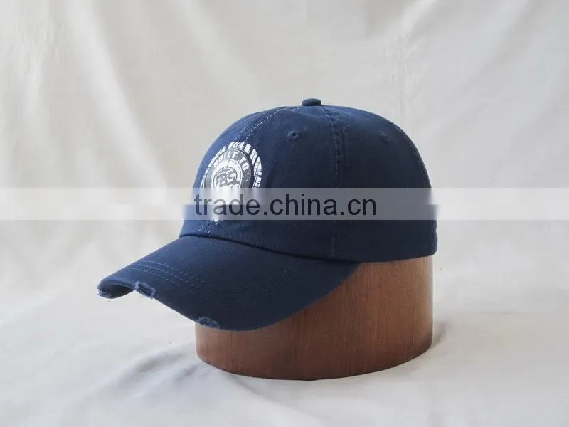 men's cotton twil washed cap for golf