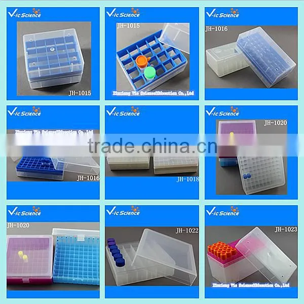 36 holes colors plastic freeze tube box