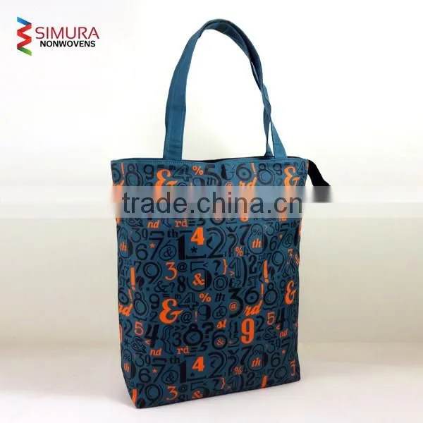 Polyester Oxford Fabric Two Toned Tote Bag