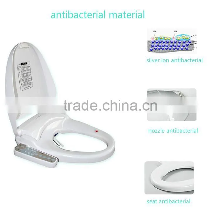 Plastic electronic bidets family intelligent sensor toilet seats