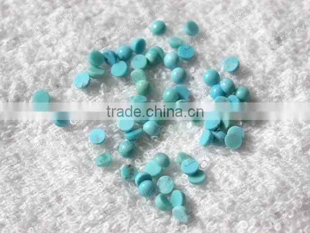 Semi precious stone blue turquoise