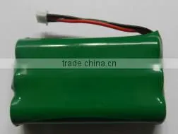 China Battery Supplier Rechargeable NI-MH 5/4AAA 3.6V 800mAh Battery pack for Cordless Phone