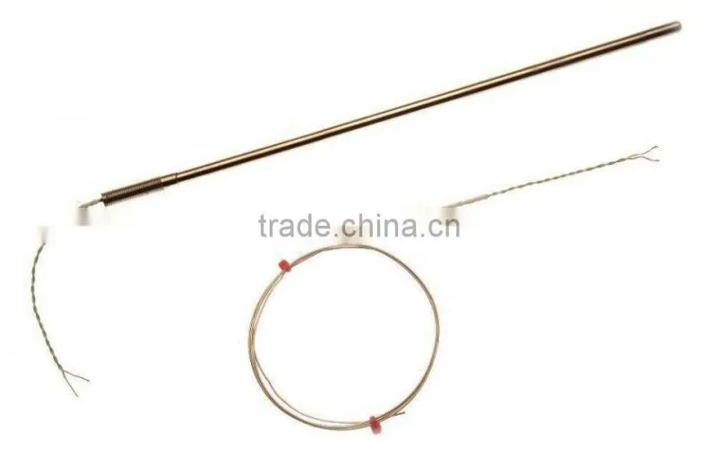 K/E/J/T Mineral Insulated (MgO) Thermocouple with Insulated Leadwire