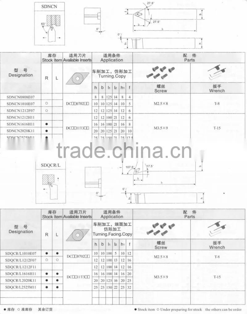 high quality good price Turning Cutting Tool Holder