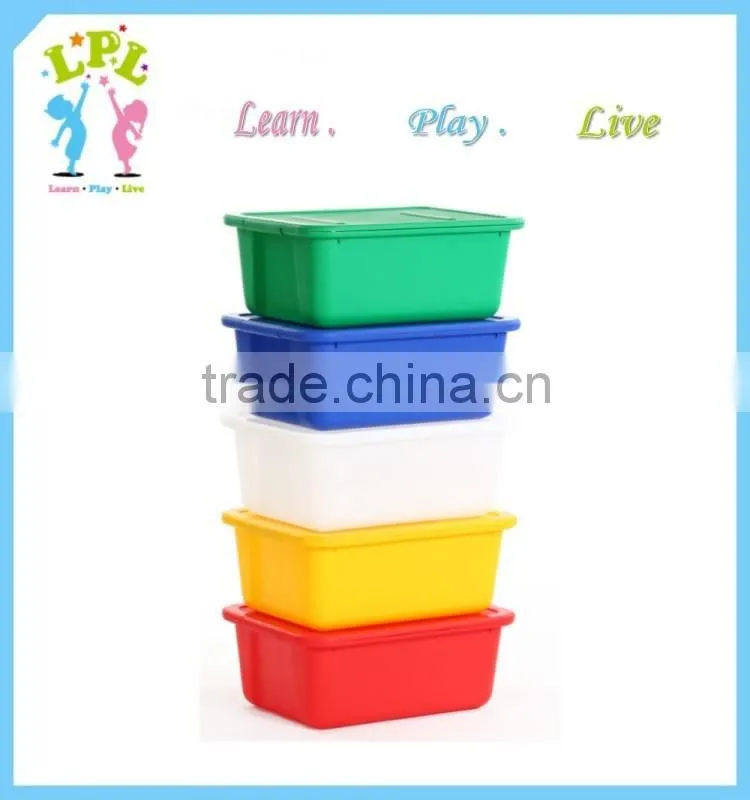 Factory hot offer Big size green color plastic multipurpose storage box