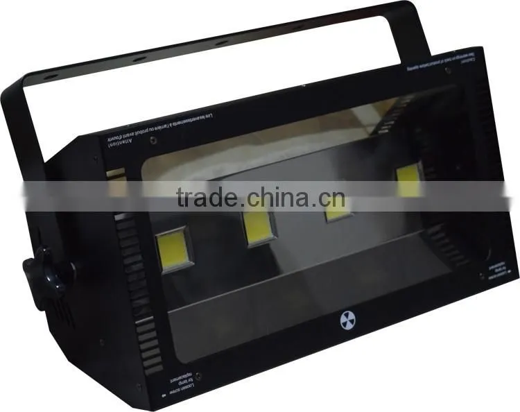 100% Factory Direct Sale High Brightness 4x100w White DMX512 400w LED Strobe