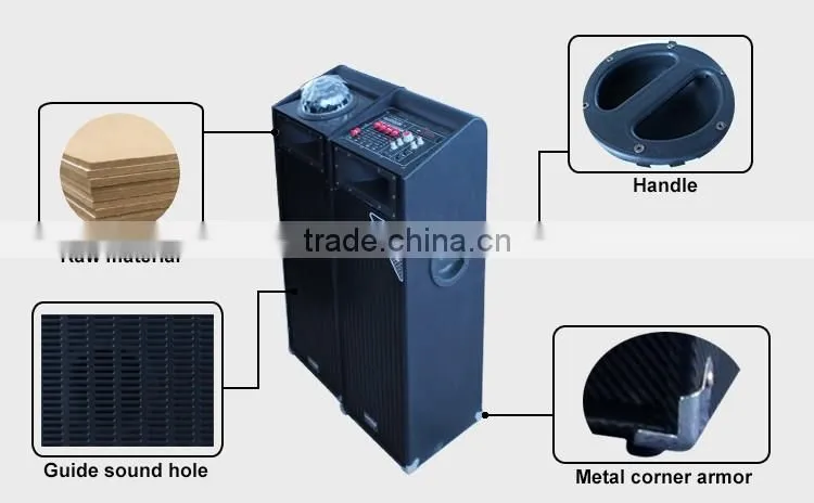 Dual 10" Bluetooth Speaker 150W Computer Speaker System