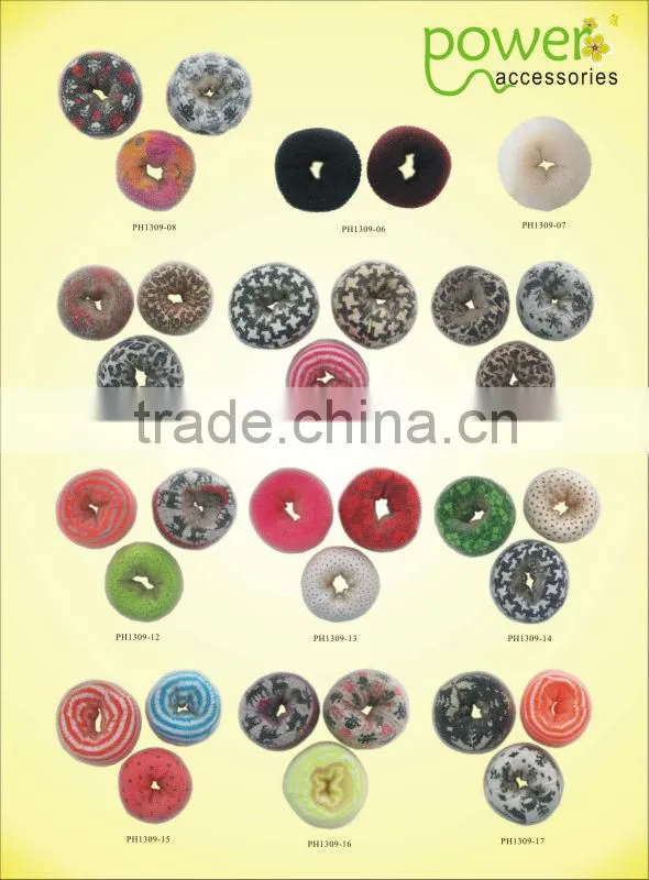 cheap multicolor hair bun manufacturer