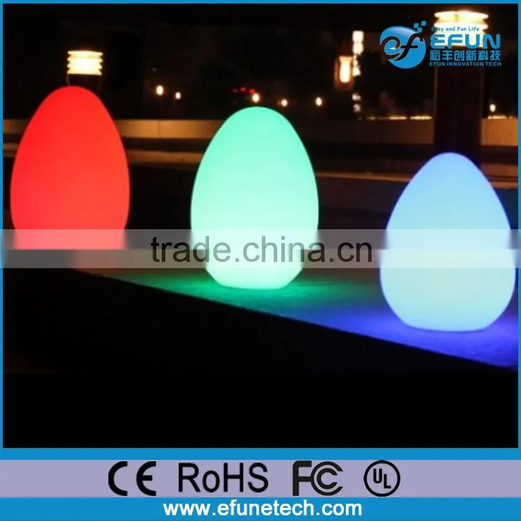 plastic wireless CE ROHS led light,RGB color home decorative led desk lamp