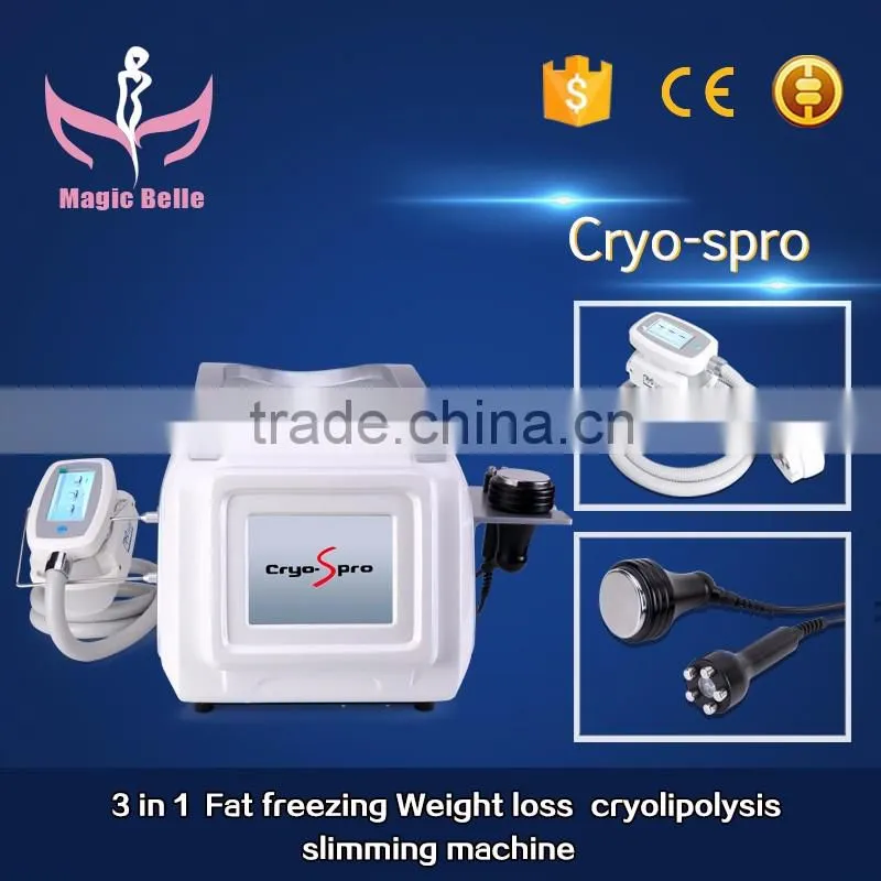 2016 Hot Sale Cool Sculpting Machine!!! 3 Handel Cryolipolysis Machine in China