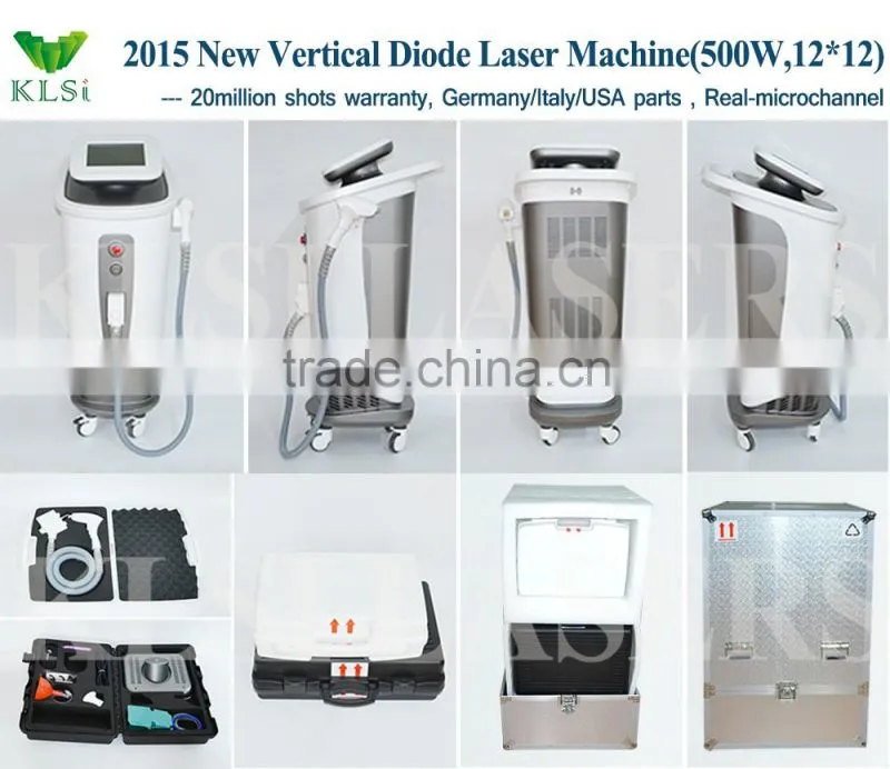 Ice cooling diode laser 810nm permanent hair removal machine