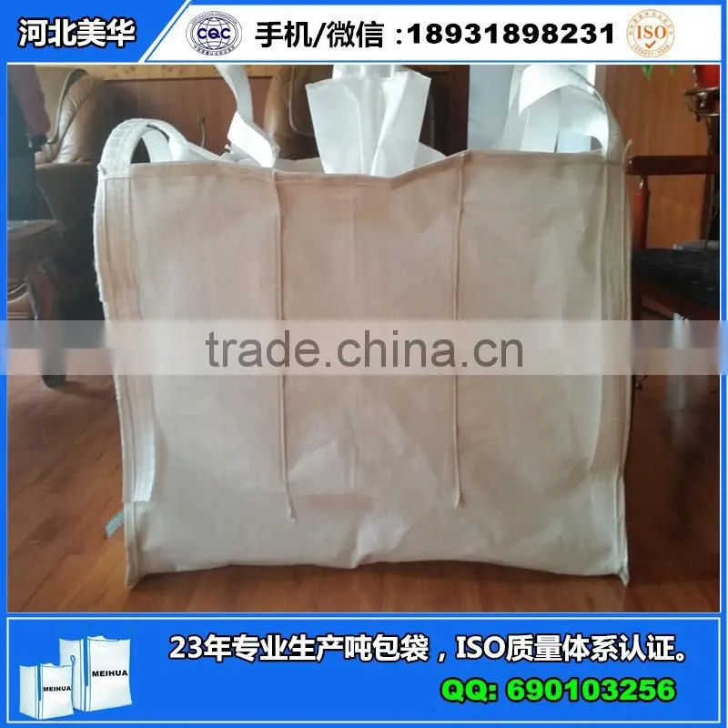 circular 70*80cm steel ore pp 1 ton jumbo bag