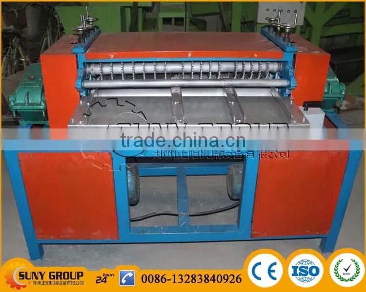 Italy technology Waste Radiator Recycling machinery for Copper Iron and Aluminum/radiator reyecling