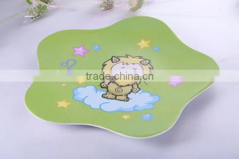 leaf shape melamine plate bowl tableware dinnerware set, dinnerware set arabic