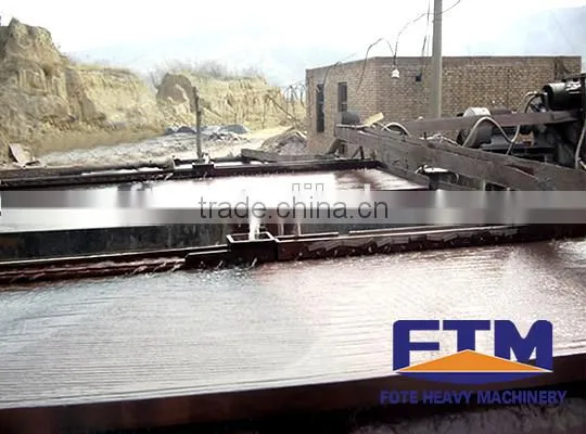 Mineral processing copper separation shaking table