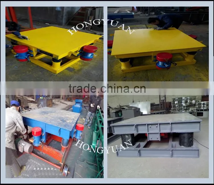 2015 Hot Selling paver mould using with vibration table vibrator moulding