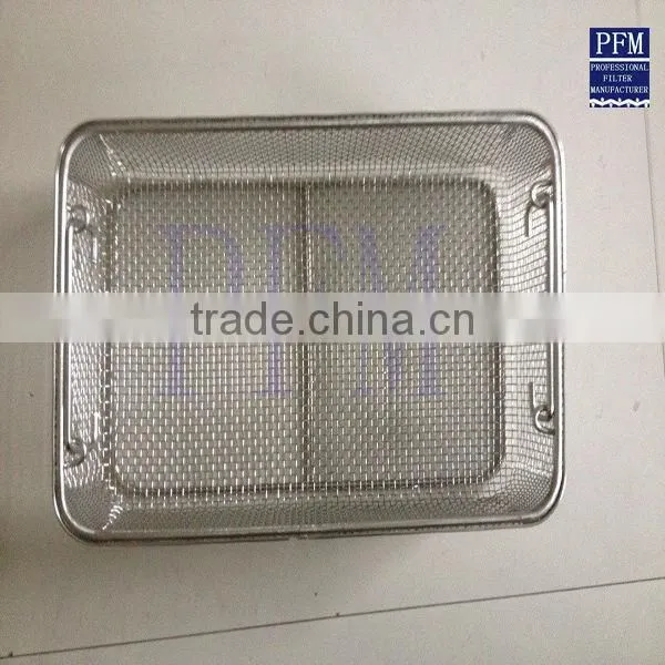 Acid resistant stainless steel gabion for hospital