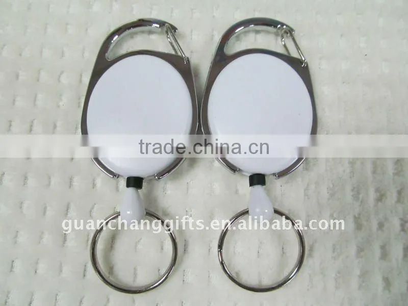 metal yoyo id badge reel
