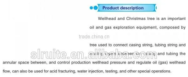 API 6A oilfield wellhead and X-Mass Tree Assembly 3 1/8