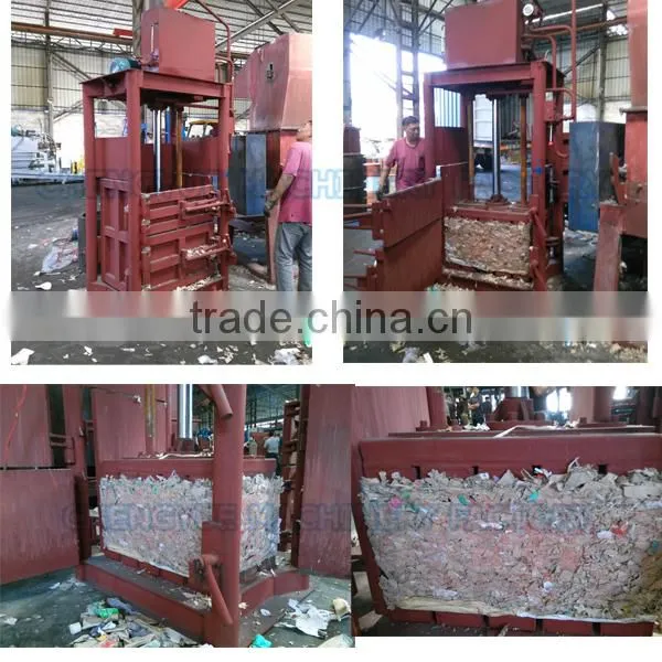 hydraulic baler machine for used clothes