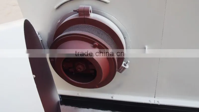 Made in China ring die mould horizontal placed type sawdust biomass rich hust pellet machine