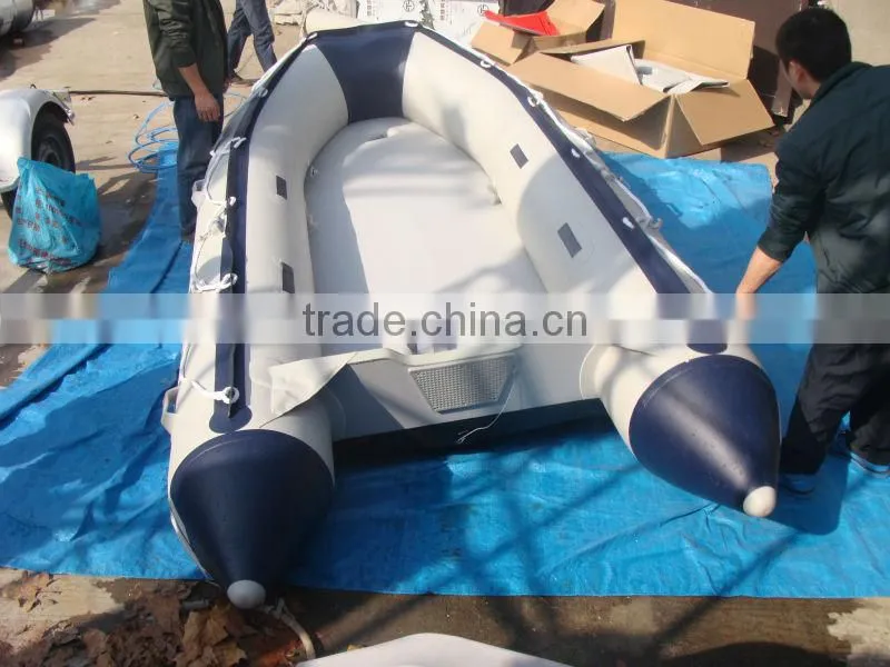 New model aluminium floor inflatable boat