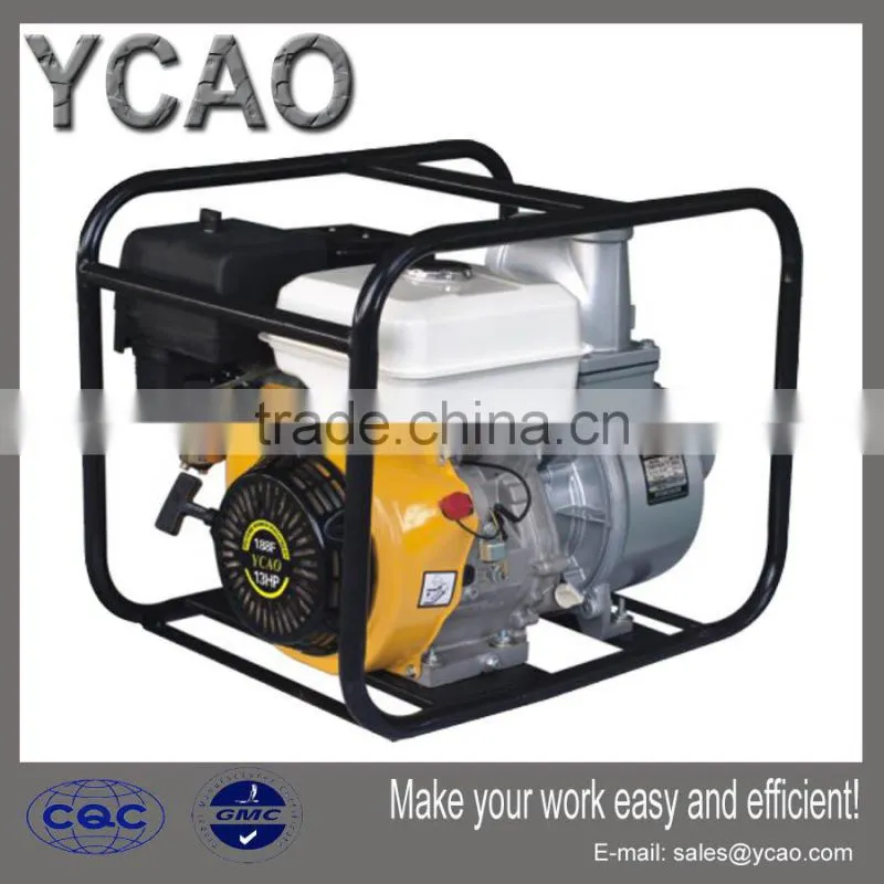 13HP HONDA GX390 gasoline engine 4inch water pump WP100, centrifugal water pumps
