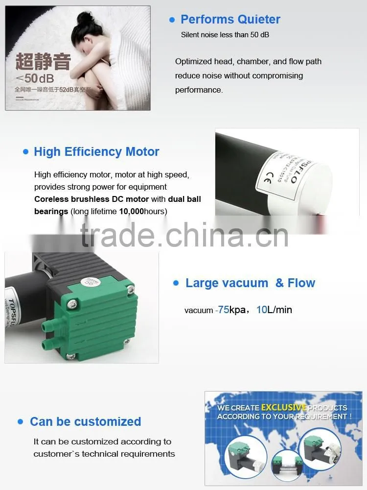 TM40-C Brushless motor mini vacuum pump