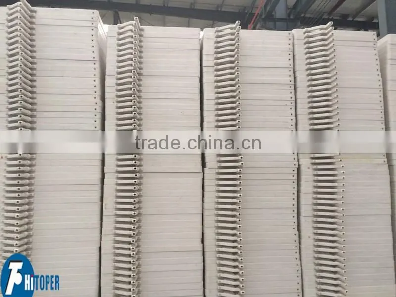 PP filter plate used with filter press used for wastewater treatment in solid liquid separation process