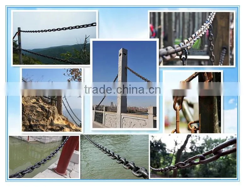 DIN 764 standard Link Chain China steel link chain factory