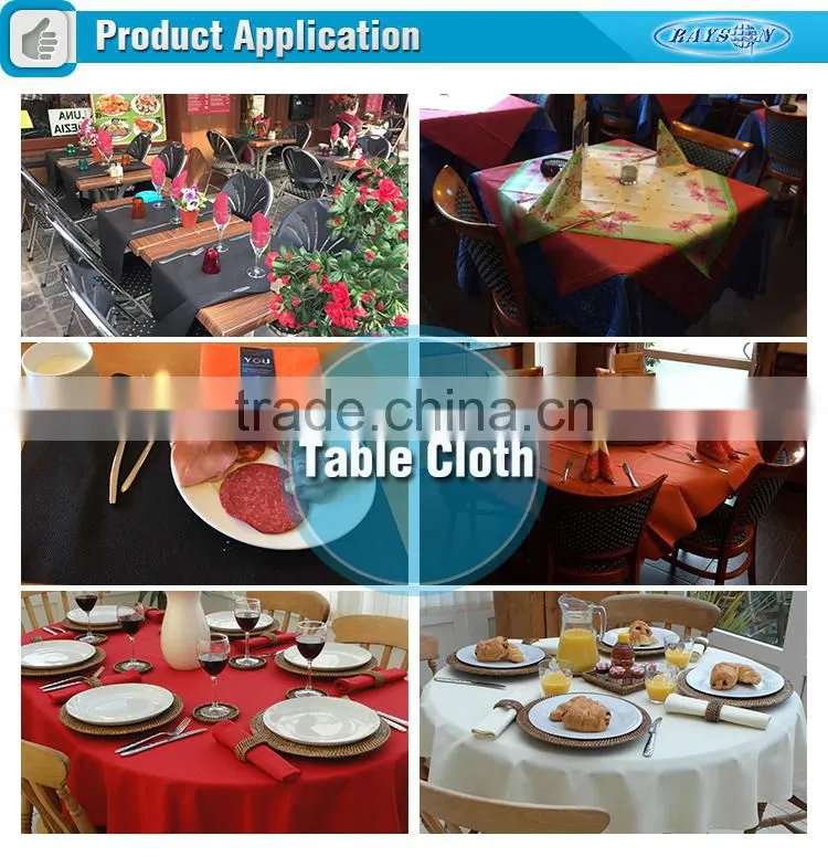 Wholesale Fast Delivery Eco-Friendly Printed Disposable PP Tablecloth