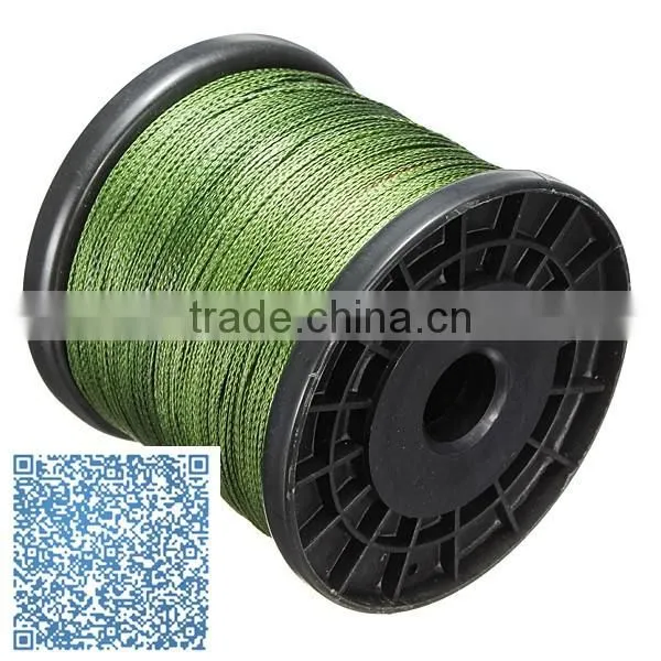 500m Braid Fishing Line 1.0mm 200LB Army Green Black